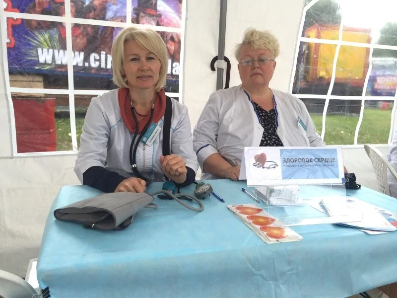 В День города калининградцев и гостей праздника пригласили проверить свое здоровье