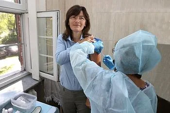 В регионе активно идет вакцинация против гриппа В регионе активно идет вакцинация против гриппа