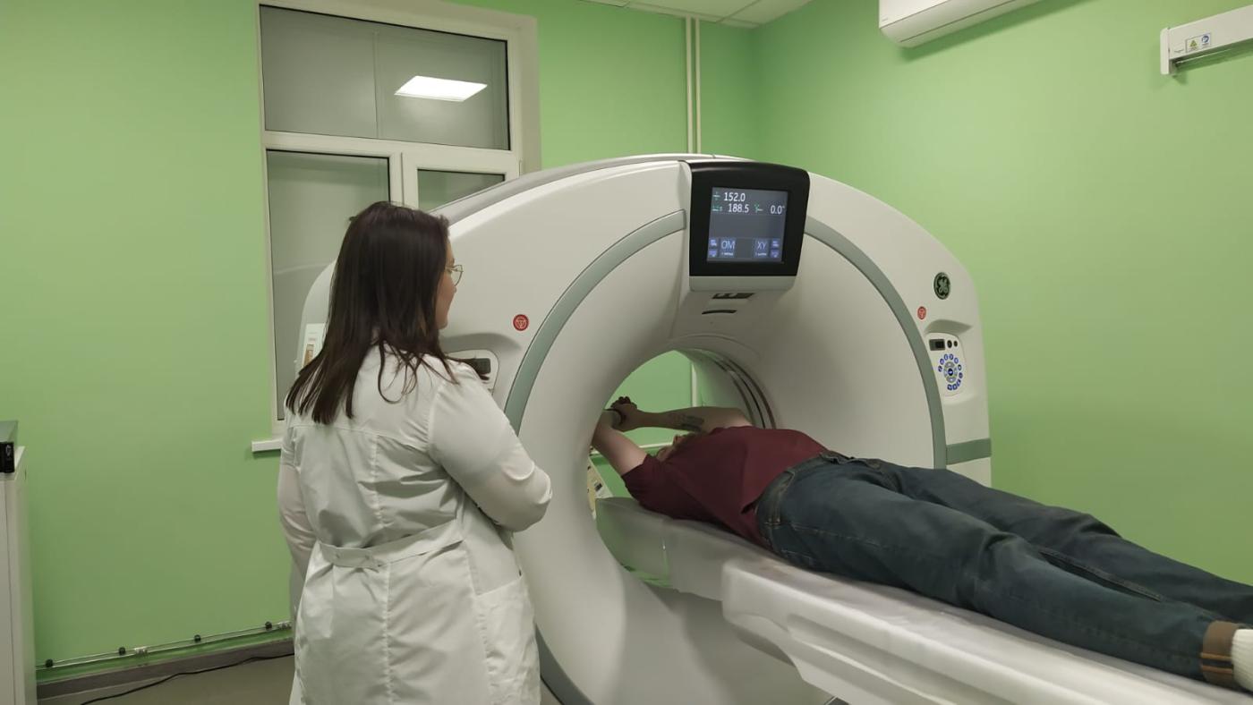 С начала года на новом компьютерном томографе в Черняховске проведено более трехсот исследований