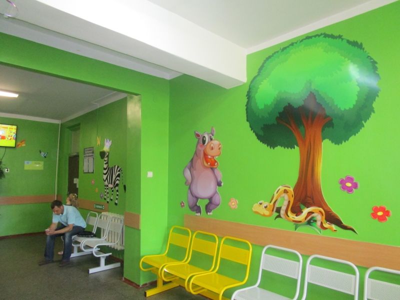 В Городской детской поликлинике открылись два игровых зала